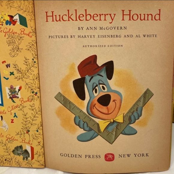 Vintage Little Golden ‘Huckleberry Hound’ Book - Picture 3 of 5
